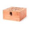 Caja con Copas de Vino Personalizadas Amigas