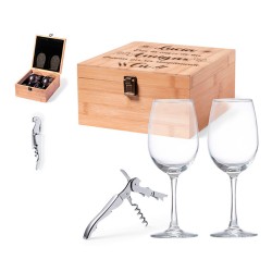 Caja con Copas de Vino...