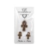 Conjunto Ankh en Madera 🌿 Colgante y Pendientes – Regalo Original
