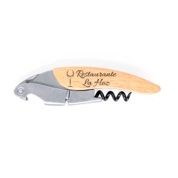 Sacacorchos de Bambú Personalizado 🍷 | Regalo Ecológico para Empresas
