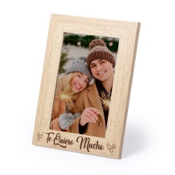 Marco Portafotos Personalizado en Madera | Regalo Emotivo ❤️🌿