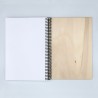 Cuaderno con Tapa de Madera La Llave