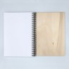 Cuaderno con Tapas de Madera Las Recetas de Mamá