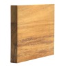 Placas de homenaje en madera natural para "La Mejor Profe".
