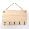 Colgador de Llaves de Madera Personalizado Happy Weekend