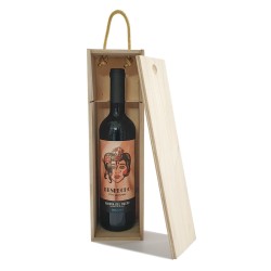 Caja de Madera para Botellas de Vino Baratas Personalizada para Padrinos